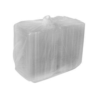 Pactiv Evergreen Hinged Lid Container, 8.34" x 8.24", Clear, 200/Carton (PCTYCI821200000)