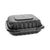 Pactiv Evergreen EarthChoice SmartLock Microwavable Hinged Lid Containers, 8.31 x 8.35 x 3.1, Black, 200/Carton (PCTYCNB08010000)