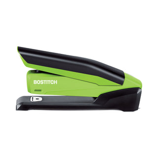 Bostitch® InPower Spring-Powered Desktop Stapler, 20-Sheet Capacity, Green (ACI1123)