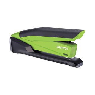 Bostitch® InPower Spring-Powered Desktop Stapler, 20-Sheet Capacity, Green (ACI1123)