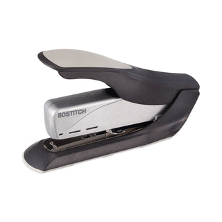 Bostitch® Spring-Powered Premium Heavy-Duty Stapler, 65-Sheet Capacity, Black/Silver (ACI1210)