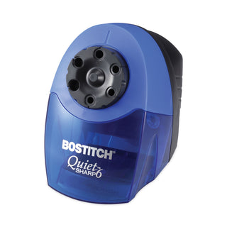 Bostitch® QuietSharp 6 Classroom Electric Pencil Sharpener, AC-Powered, 6.13" x 10.69" x 9", Blue (BOSEPS10HC)