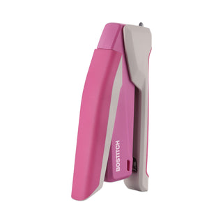 Bostitch® InCourage Spring-Powered Desktop Stapler, 20-Sheet Capacity, Pink/White (ACI1188)