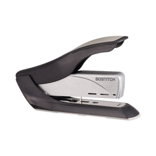 Bostitch® Spring-Powered Premium Heavy-Duty Stapler, 65-Sheet Capacity, Black/Silver (ACI1210)