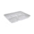 Pactiv Evergreen Lightweight Foam School Trays, 5-Compartment, 8.25 x 10.5 x 1, White, 500/Carton (PCTYTH10500SGBX)