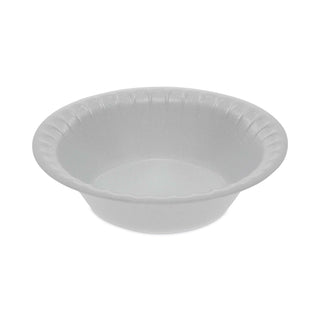Pactiv Evergreen Unlaminated Foam Dinnerware, Bowl, 5 oz, 4.5" Diameter, White, 1,250/Carton (PCTYTH100040000)