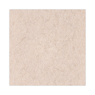 Boardwalk® Natural Hog Hair Burnishing Floor Pads, 20" Diameter, 5/Carton (PAD4020NHE)