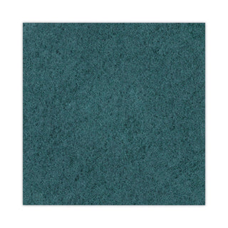 Boardwalk® Heavy-Duty Scrubbing Floor Pads, 18" Diameter, Green, 5/Carton (BWK4018GRE)