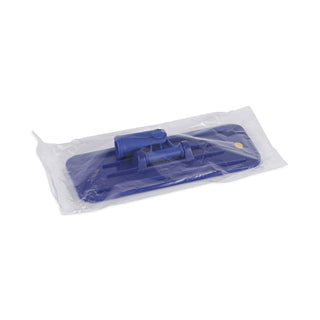 Boardwalk® Swivel Pad Holder, Plastic, Blue, 4 x 9, 12/Carton (BWK00405)