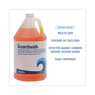 Boardwalk® Antibacterial Liquid Soap, Clean Scent, 1 gal Bottle (BWK430EA)
