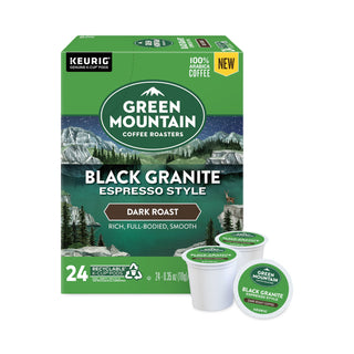 Green Mountain Coffee® Black Granite Espresso Style K-Cups, 24/Box (GMT9530)