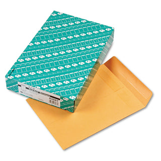 Quality Park™ Redi-Seal Catalog Envelope, #10 1/2, Cheese Blade Flap, Redi-Seal Closure, 9 x 12, Brown Kraft, 100/Box (QUA43567)