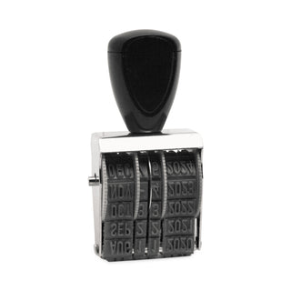 Trodat® Rubber Stamp, Dater, Conventional, Type Size 1 1/2 (USSRD015)