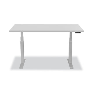 Fellowes® Levado Laminate Table Top, 48" x 24", Gray (FEL9649401)