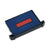 Trodat® Trodat E4750 Stamp Replacement Pad, 1 x 1 5/8, Blue/Red (USSP4750BR)
