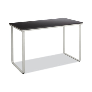 Safco® Steel Workstation, 47.25w x 24d x 28.75h, Black/Silver (SAF1943BLSL)