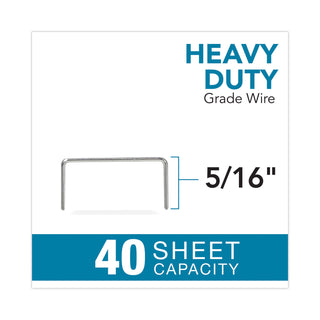 Rapid® Staple Cartridge, 0.31" Leg, 0.5" Crown, Steel, 210/Cartridge, 5 Cartridges/Pack, 1,050/Pack (ESS02900)