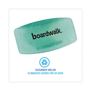 Boardwalk® Bowl Clip, Cucumber Melon Scent, Green, 12/Box (BWKCLIPCME)