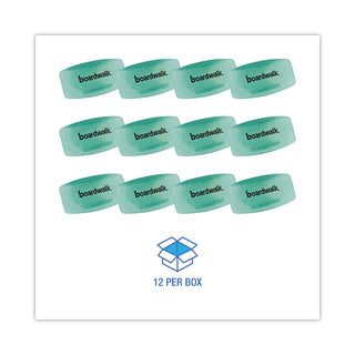 Boardwalk® Bowl Clip, Cucumber Melon Scent, Green, 12/Box (BWKCLIPCME)