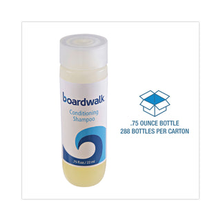Boardwalk® Conditioning Shampoo, Floral Fragrance, 0.75 oz. Bottle, 288/Carton (BWKSHAMBOT)
