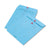 Quality Park™ Colored Paper String & Button Interoffice Envelope, #97, One-Sided Five-Column Format, 10 x 13, Blue, 100/Box (QUA63577)
