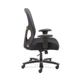 Sadie™ 1-Fourty-One Big and Tall Mesh Task Chair, Supports up to 350 lbs., Black Seat/Black Back, Black Base (BSXVST141)
