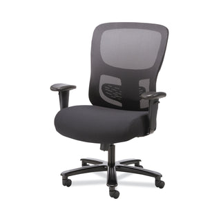 Sadie™ 1-Fourty-One Big and Tall Mesh Task Chair, Supports up to 350 lbs., Black Seat/Black Back, Black Base (BSXVST141)