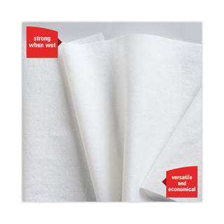 WypAll® X50 Cloths, Jumbo Roll, 13.4 x 9.8, White, 1,100/Roll (35015KIM)
