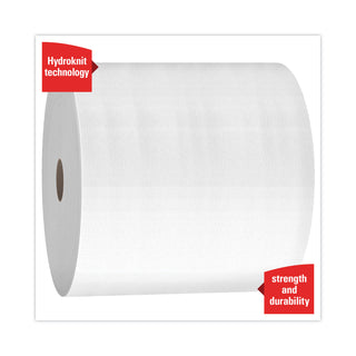 WypAll® X50 Cloths, Jumbo Roll, 13.4 x 9.8, White, 1,100/Roll (35015KIM)