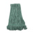 Boardwalk® Mop Head, Premium Standard Head, Cotton/Rayon Fiber, Medium, Green, 12/Carton (BWK502GNNB)