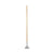 Boardwalk® Quick Change Metal Head Wooden Mop Handle, Junior, 0.88" dia x 54", Natural (BWK601)