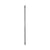 Boardwalk® Fiberglass Broom Handle, Nylon Plastic Threaded End, 1" dia x 60", Black (BWK636)