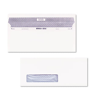 Quality Park™ Reveal-N-Seal Envelope, #10, Commercial Flap, Self-Adhesive Closure, 4.13 x 9.5, White, 500/Box (QUA67418)