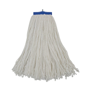 Boardwalk® Cut-End Lie-Flat Wet Mop Head, Rayon, 16oz, White (UNS716R)