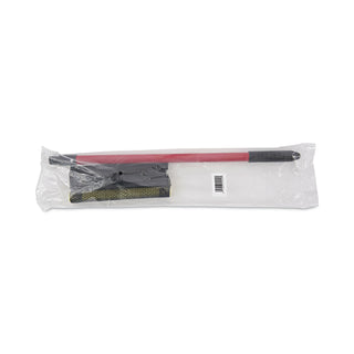 Boardwalk® General-Duty Squeegee, 8" Wide Blade, Black/Red, 21" Handle (BWK824)