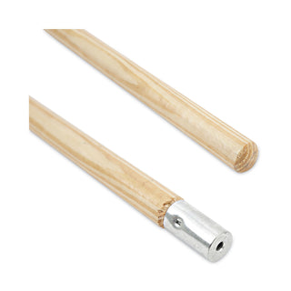 Boardwalk® Lie-Flat Screw-In Mop Handle, Lacquered Wood, 1.13" dia x 54", Natural (UNS833)