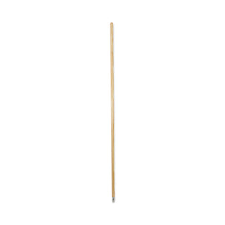 Boardwalk® Lie-Flat Screw-In Mop Handle, Lacquered Wood, 1.13" dia x 60", Natural (UNS834)