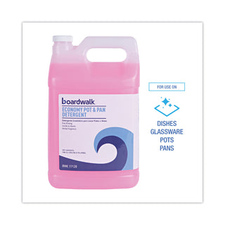 Boardwalk® Industrial Strength Pot and Pan Detergent, 1 gal Bottle (BWK7714EA)