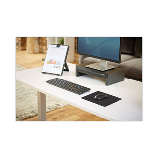 Fellowes® Ultra Thin Mouse Pad with Microban Protection, 9 x 7, Black (FEL5908101)