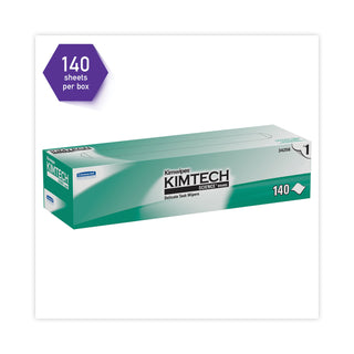 Kimtech™ Kimwipes Delicate Task Wipers, 1-Ply, 14.7 x 16.6, Unscented, White, 144/Box, 15 Boxes/Carton (KIM34256CT)