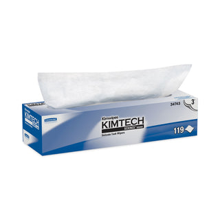 Kimtech™ Kimwipes Delicate Task Wipers, 3-Ply, 11.8 x 11.8, Unscented, White, 100/Box, 15 Boxes/Carton (34743KIM)