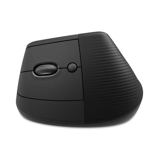 Logitech® Lift Vertical Ergonomic Mouse, 2.4 GHz Frequency/32 ft Wireless Range, Left Hand Use, Graphite (LOG910006467)