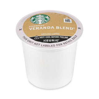 Starbucks® Veranda Blend Coffee K-Cups, 24/Box, 4 Box/Carton (SBK011111159CT)