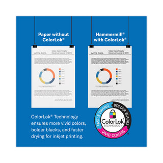 Hammermill® Copy Plus Print Paper, 92 Bright, 3-Hole, 20 lb, 8.5 x 11, White, 500/Ream (HAM105031)