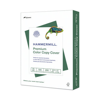 Hammermill® Premium Color Copy Cover, 100 Bright, 80lb, 8.5 x 11, 250/Pack (HAM120023)