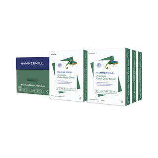 Hammermill® Premium Color Copy Cover, 100 Bright, 100lb, 8.5 x 11, 250 Sheets/Pack, 6 Packs/Carton (HAM120024)