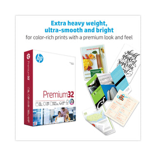 HP Premium Choice LaserJet Paper, 100 Brightness, 32lb, 8.5 x 11, White, 500 Sheets (HEW113100)