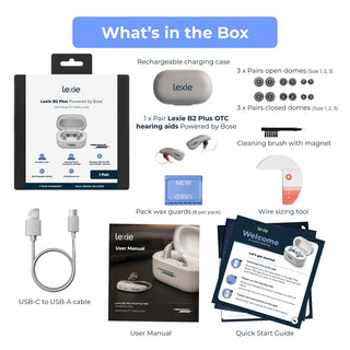Lexie B2 Plus Powered by Bose OTC Hearing Aid Lexie B2 Plus Powered by Bose (1256643_EA)