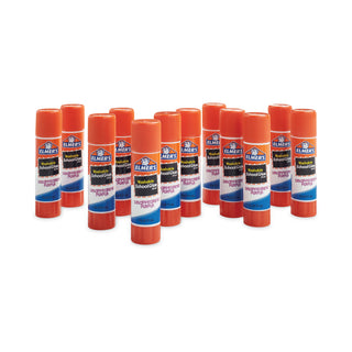 Elmer's® Disappearing Purple School Glue Stick, 0.21 oz, Dries Clear, 12/Pack (EPIE1559)