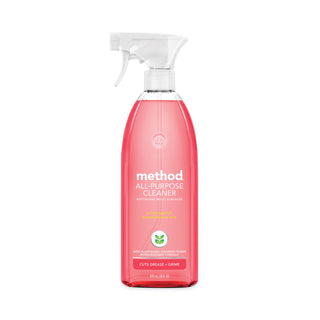 Method® All Surface Cleaner, Pink Grapefruit, 28 oz Bottle, 8/Carton (MTH00010CT)